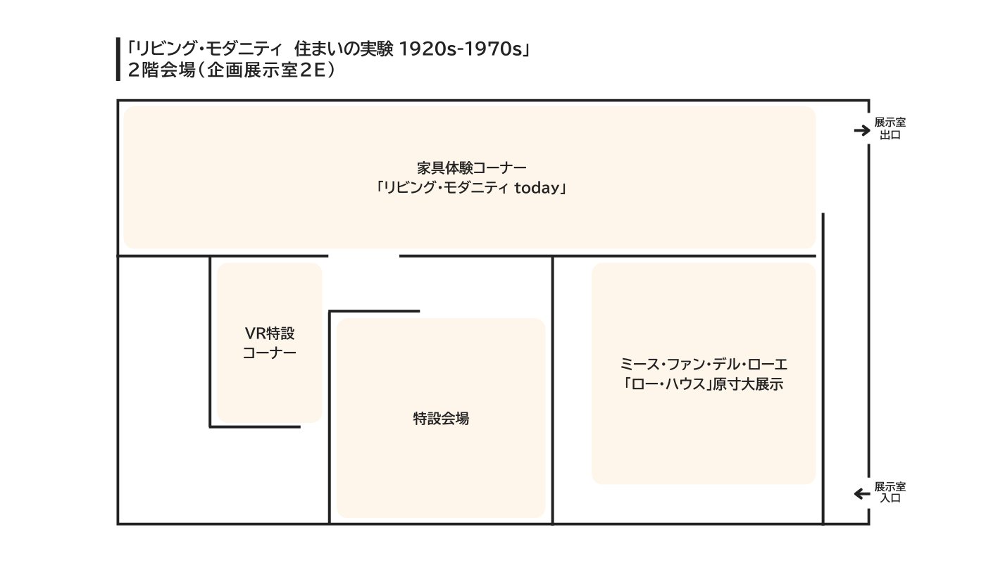 リビング・モダニティ展２階会場図.png